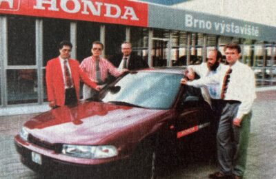 Otevření brněnského autosalonu HONDA